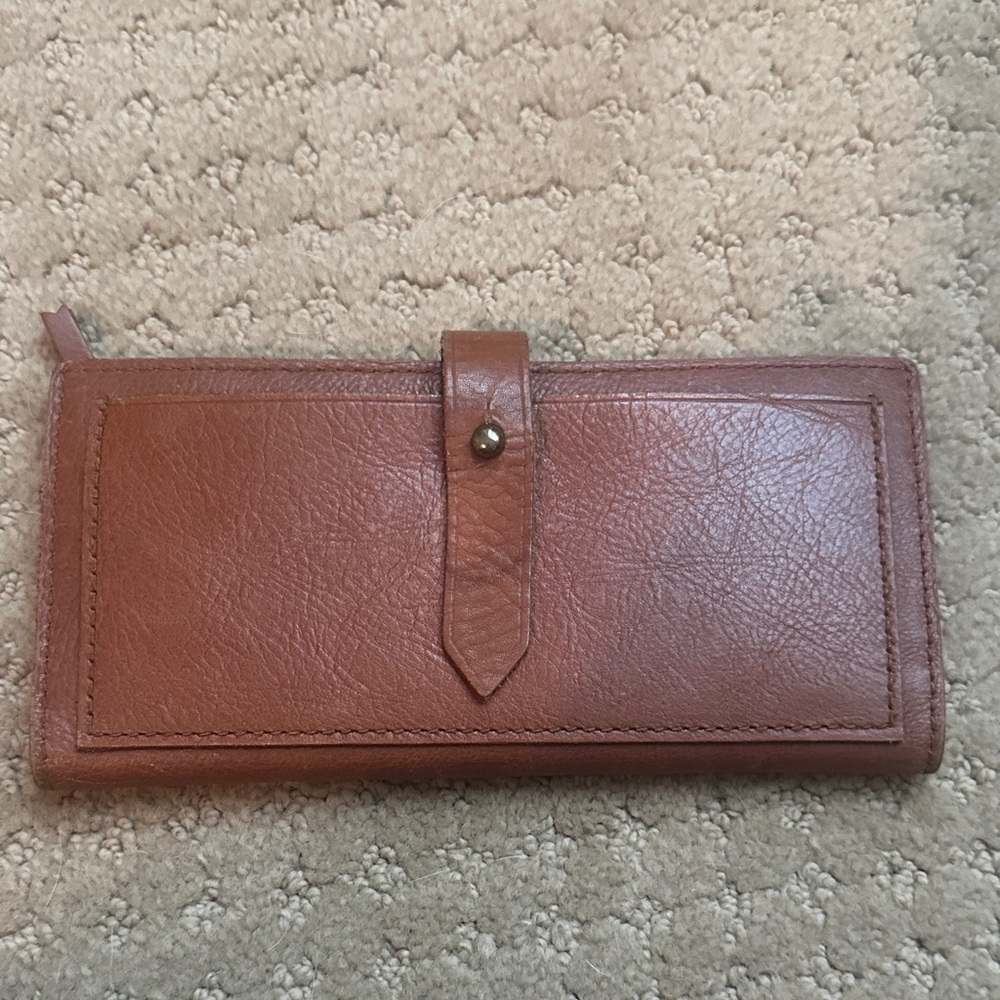 Madewell leather wallet